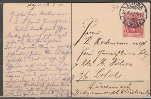 ZEPPELIN "VICTORIA LUISE LZ 11" REAL PHOTO POST CARD PRE WWI F.U. LOOK SCAN X 2