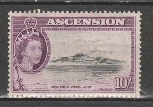ASCENSION 1956 ISSUE SG#69 MINT* TOP VALUE C/VR1,080 LOOK SCAN X 2