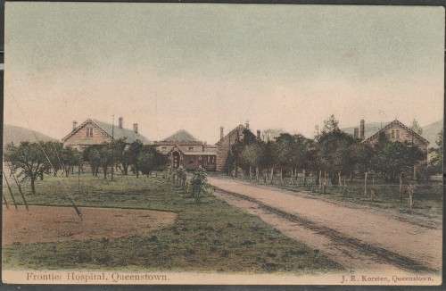 PICTURE POST CARD FRONTIER HOSPITAL QUEENSTOWN MINT LOOK SCAN