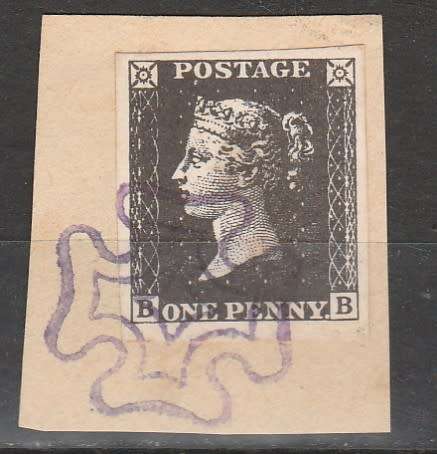 GREAT BRITIAN COPY OF 1d BLACK READ ON BELOW.
