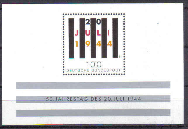 Germany Mini Sheet 1994 Mint