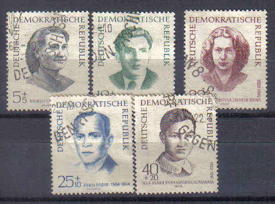 Germany DDR USED SET 1962