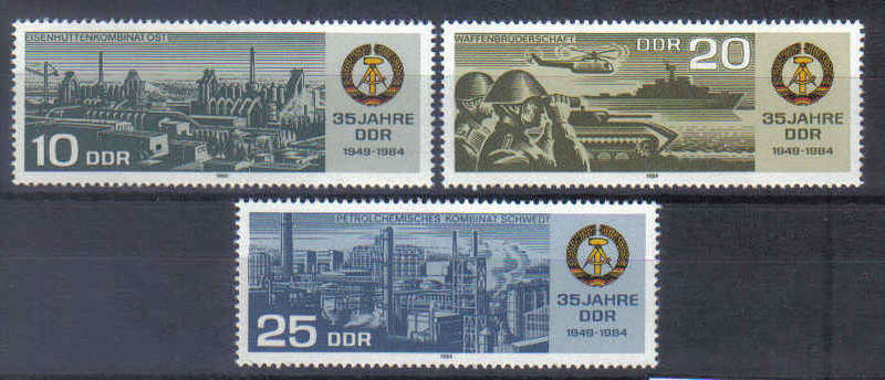 Germany DDR  Set Mint 1984 issue.