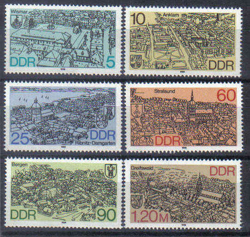 Germany DDR 1988 Mint Set