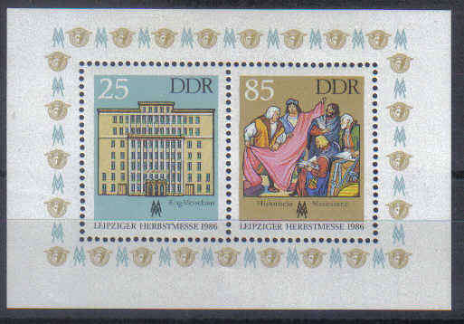 Germany 1986 Issue Mint Block.
