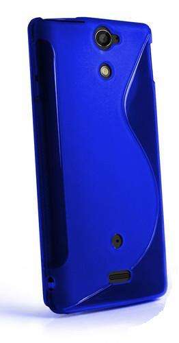 S Line case for Sony Xperia V (Blue)