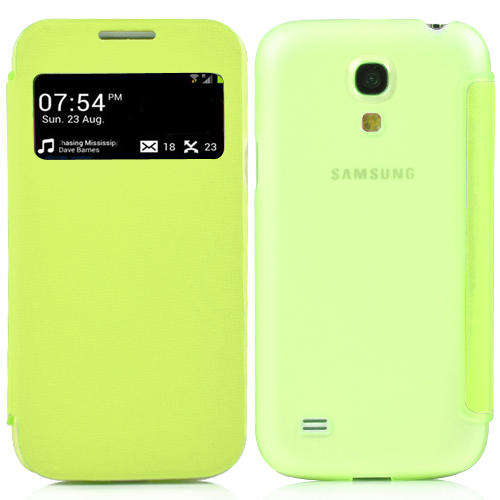 S View case for Samsung Galaxy S4 Mini - Lime