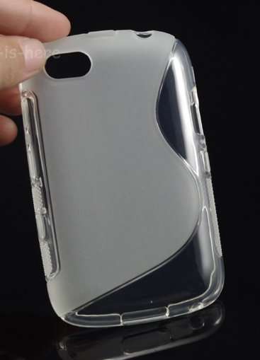 S Line case for Blackberry 9720 (Clear)