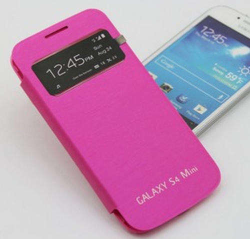 S View case for Samsung Galaxy S4 Mini - Pink (Reduced to clear)