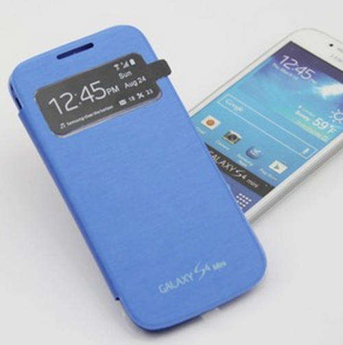 S View case for Samsung Galaxy S4 Mini - Sky Blue