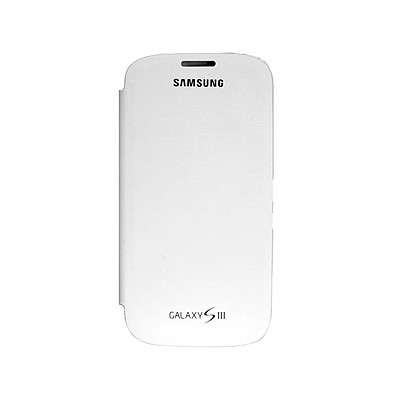 Flip case for Samsung Galaxy S3 I9300 - White