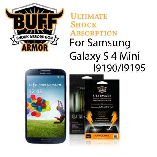 Buff Ultimate Shock Absorption Screen Protector for Samsung Galaxy S4 mini I9190
