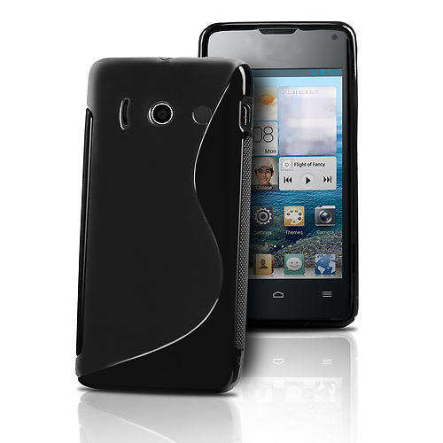 S Line case for Huawei Y300 - Black