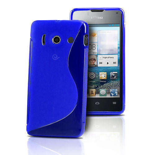 S Line case for Huawei Y300 - Blue