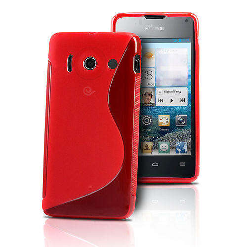 S Line case for Huawei Y300 - Red