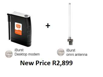 Iburst Modem + Omni Antenna