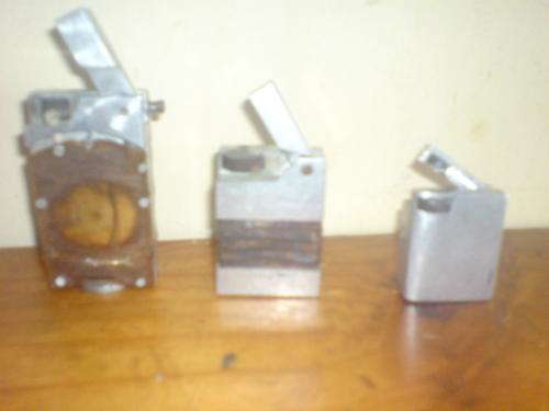 Hand made Pewter lighters WW2