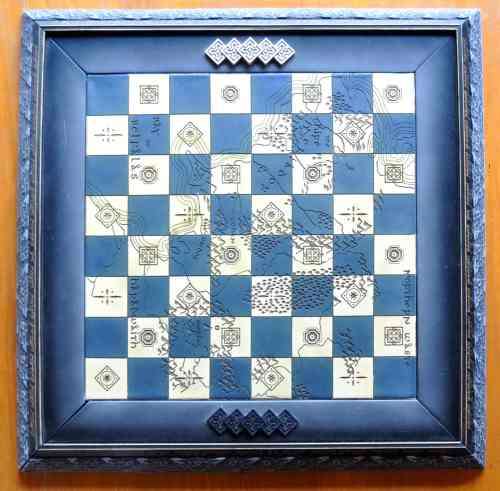 Lord of the Rings Chess Set Collection  -  Painted Lead Figurines - Originating from London