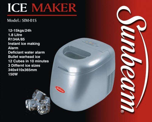 15kg Sunbeam Ice Maker Please see photos