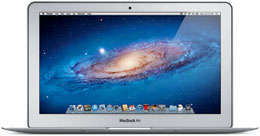 Apple MacBook Air "Core i5" 1.7 11" (Mid-2012) 64GB SSD