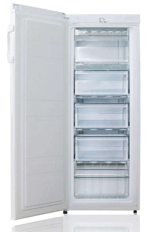 MIDEA 154L Upright Freezer - White - World's No. 1 Refrigerator Exporter