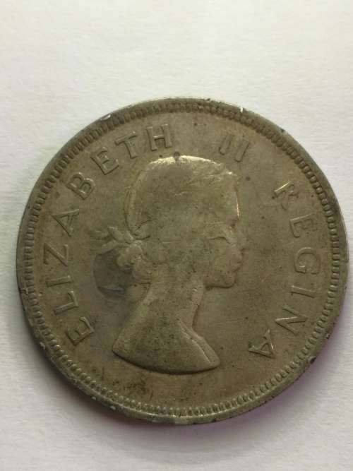 1953 two and a half shilling coin south africa