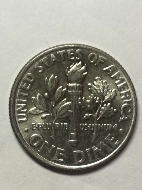 2001D rooseveld dime double die error coin see description for photos
