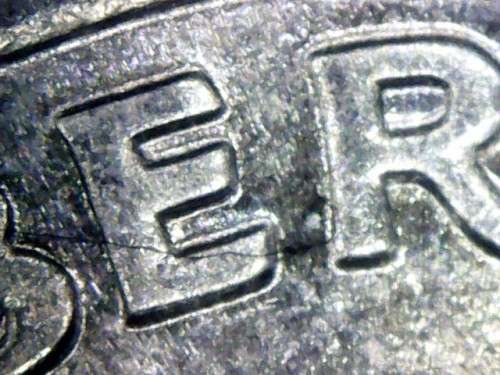 2001D rooseveld dime double die error coin see description for photos