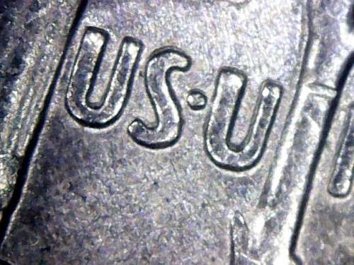 2001D rooseveld dime double die error coin see description for photos