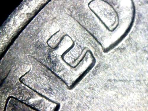 2001D rooseveld dime double die error coin see description for photos