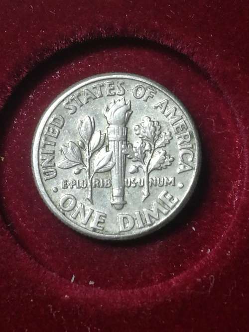 1989D ROOSEVELD DIME ERROR COINDOUBLE DIE ERROR