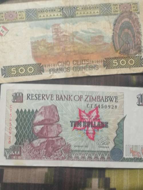 SELECTIO OF WORLDBANKNOTES LOW STARING BID R1. 21 BANKNOTES DENOMATISED.