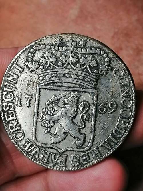 1769 VAN RIEBEECK COFFEE TOKEN REPLICA (DUCAT 1769 ) ,NUMISTA RARITY INDEX 95, RARE