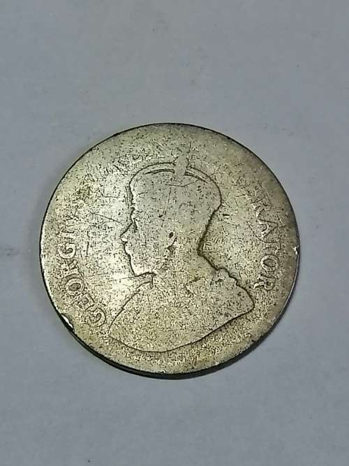 1932 1 SHILLING UNION OF SOUTH AFRICA COIN WORN