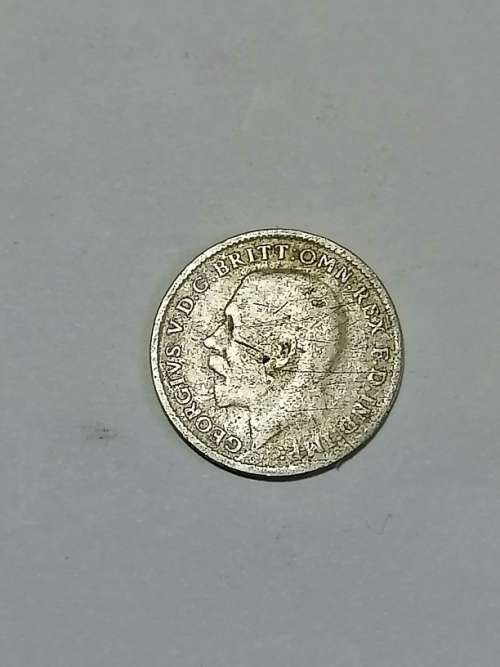 1917 3 PENCE GREAT BRITAIN COIN