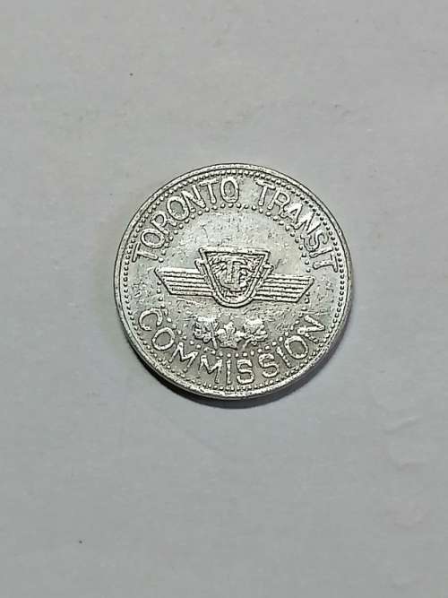 TORONTO TRANSIT COMMISSION TOKEN,WITHOUT MINTMARK