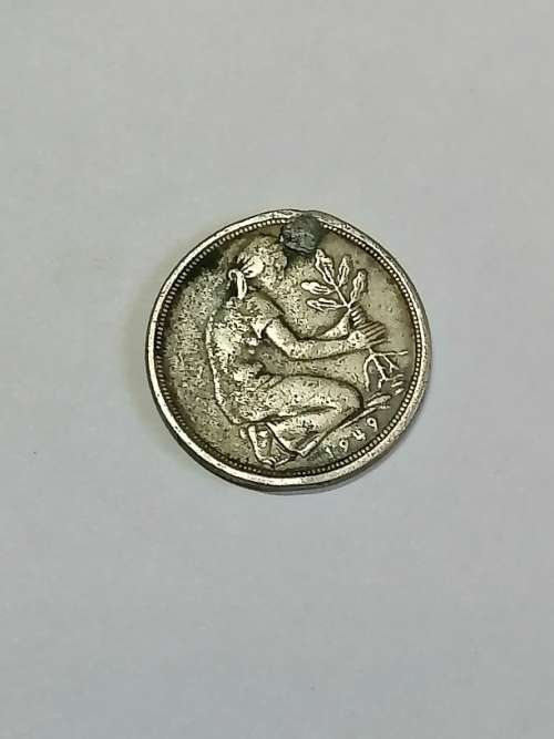 1949J 50 PFENNIG,BANK DE DEUTCH LANDER COIN