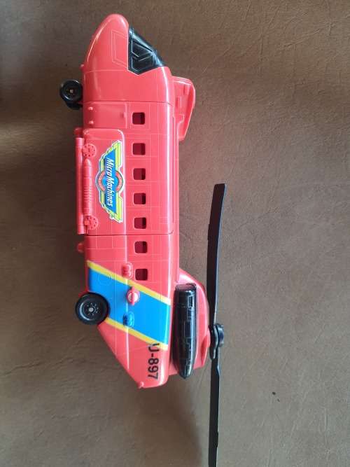 Micro machine vintage helicopter