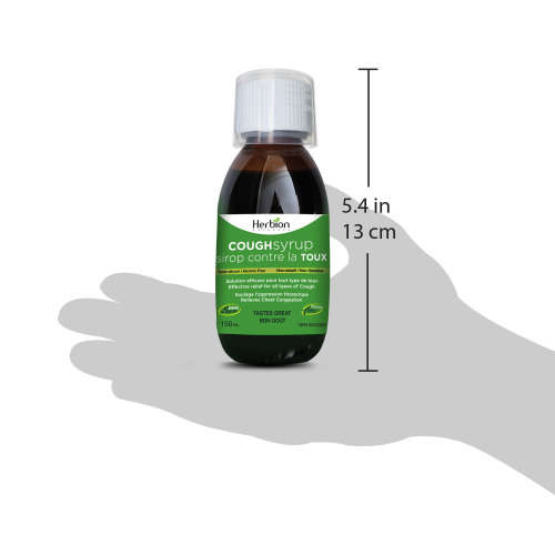 Herbion Naturals Sugar-Free Cough Syrup 5 fl oz - Effective Relief For All Types Of Cough