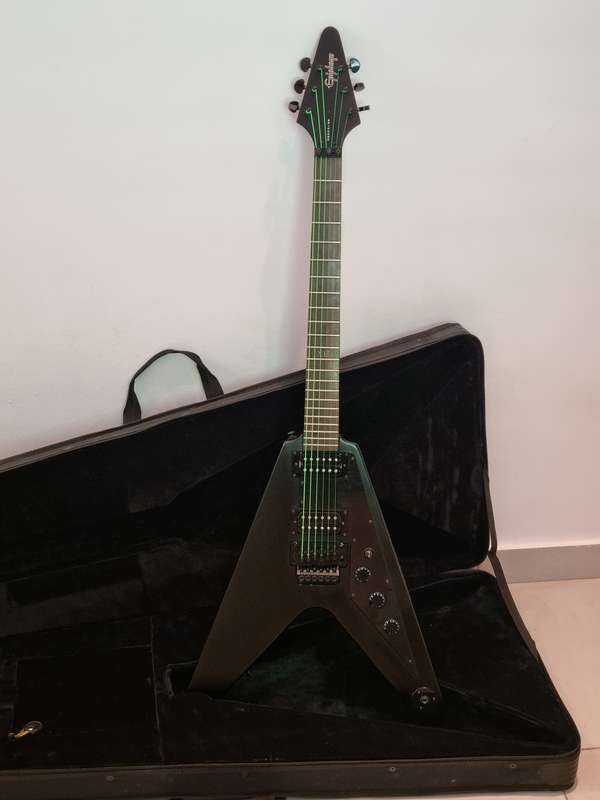 Epiphone Goth `58 Flying V Electric Guitar