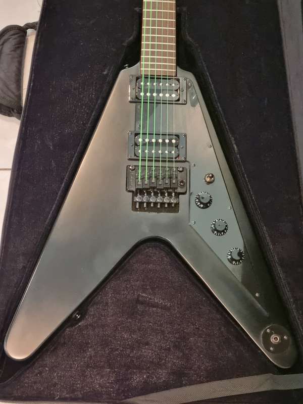 Epiphone Goth `58 Flying V Electric Guitar