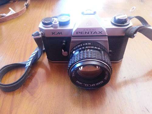 Vintage Pentax Asahi KM camera