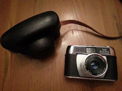 Halina Paulette Electric Camera with Original Bag