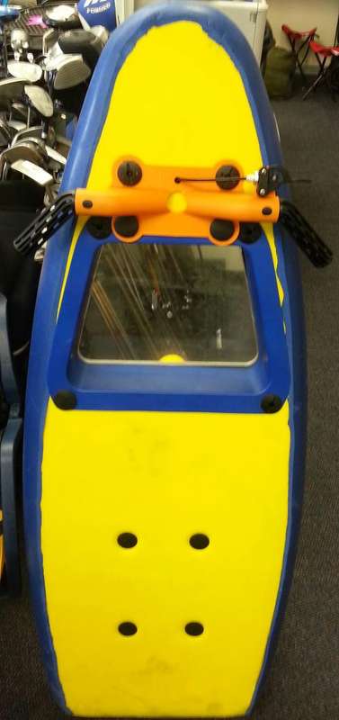 Very Cool Kiddies Motored Surfboard - Works With Power!