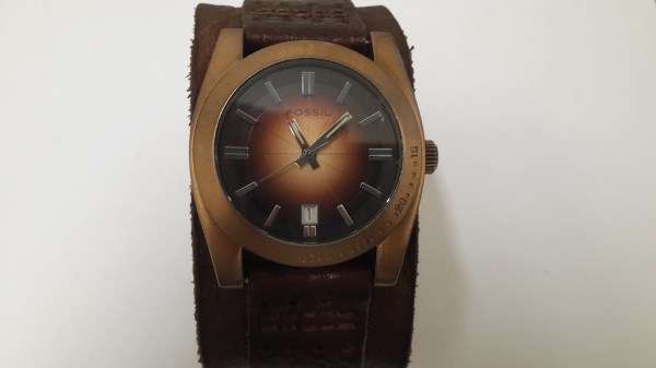 Fossil Men's Degrade Cuff Stainless Watch - JR9040
