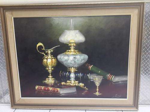 Denzil N. Herring Original Oil Painting