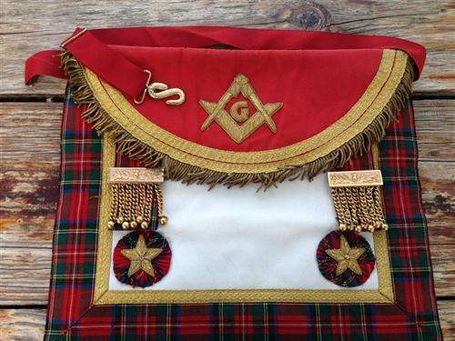 Masonic Free Mason Apron for the Collector