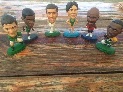 Collection of 6 Shell Headliner Figurines - 1997