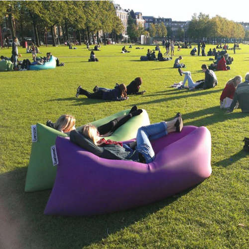 Air Bags Lazy Sofa Fast Inflatable Sofa Bed ideal beach and park lounger