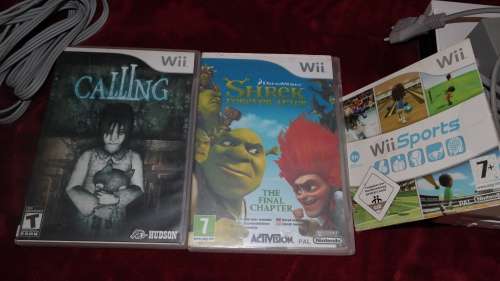 Nintendo Wii Console and games
